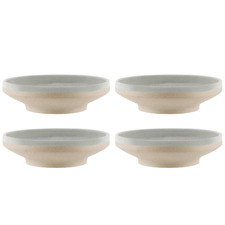 Reactive Limestone Soho 23cm Footed Pasta Bowls (Set of 4)