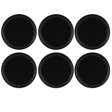 TK Black 24cm Coupe Salad Plates (Set of 6)