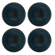 Midnight Blue Artistica 19cm Side Plates (Set of 4)