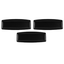 TK Black 37cm Serving Platters (Set of 3)