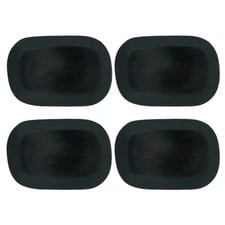 Midnight Blue Artistica 24cm Rectangular Salad Plates (Set of 4)