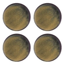 Reactive Brown Artistica 27cm Dinner Plates (Set of 4)