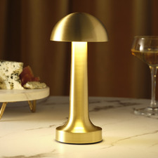 Thea Electroplated Aluminium Cordless LED Table Lamp