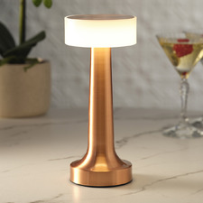 Aura Electroplated Aluminium & Acrylic LED Table Lamp