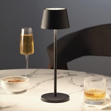 Amelia Electroplated Aluminium LED Cordless Table Lamp