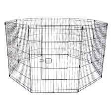 8 Panel Pet Playpen Fence Enclosure