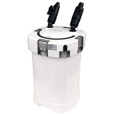 White Double Tube Aquarium External Canister Filter