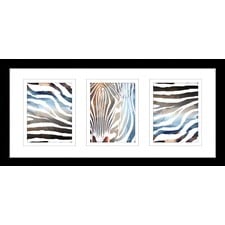 Toto Safari Series One Framed Trio Print