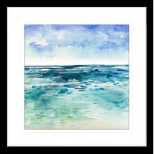 Seascapes II Framed Print