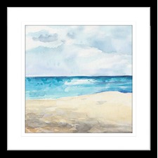 Seascapes III Framed Print
