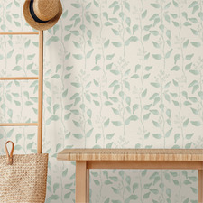 Trailing Gumleaf Peel & Stick Wallpaper