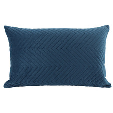 Quilted Rectangular Velvet Cushion