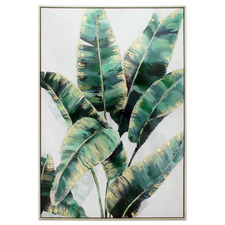 Strelitzia Plant II Framed Canvas Wall Art