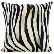 Exotic Stripes Linen-Blend Cushion