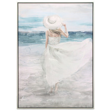 Summer Haven Framed Canvas Wall Art