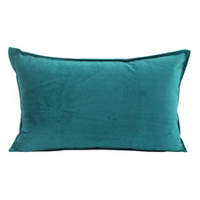 Jade Velvet Lumbar Cushion