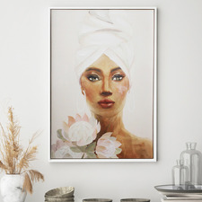 Active Beauty Framed Canvas Wall Art