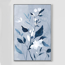 Lock & Stalks Framed Canvas Wall Art