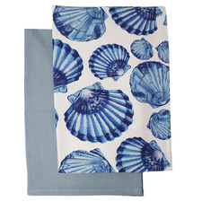 2 Piece Torun Blueshell Tea Towel Set