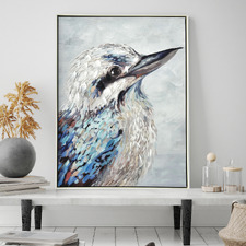 Right Kookaburra Framed Canvas Wall Art