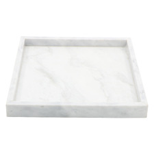Square Monroe Marble Accessory Tray