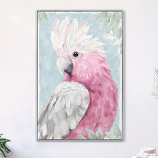 Galah-Palooza Framed Canvas Wall Art