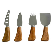 4 Piece Branford Stainless Steel Cheese Knife Set