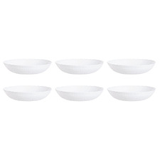 Atmore 14.5cm Opal Glass Breakfast Bowls (Set of 6)