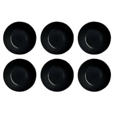 Fairfield 19cm Opal Glass Dessert Plates (Set of 6)