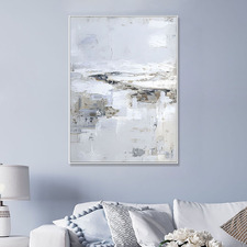 Frost Impressions Framed Canvas Wall Art