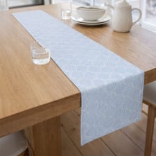 Napa Recycled Cotton-Blend Table Runner