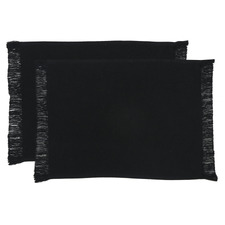 Artesia Recycled Cotton-Blend Placemats (Set of 2)