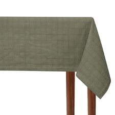 Trenton Recycled Cotton-Blend Tablecloth