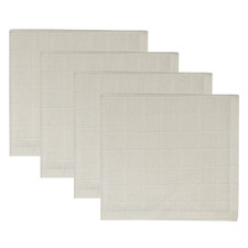 Trenton Recycled Cotton-Blend Napkins (Set of 4)