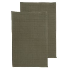 Trenton Recycled Cotton-Blend Tea Towels (Set of 2)