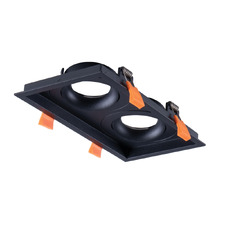 Chiyo 200mm Double Light Downlight Frame