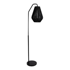 Tomiko Aluminum & Paper Rope Floor Lamp