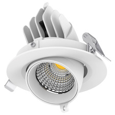Solsta 85mm Cut Out LED 13W Tiltable Recessed Downlight
