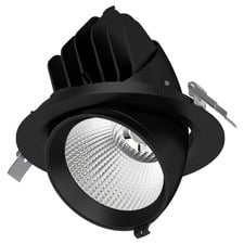Solsta 170mm Cut Out LED 25W 45 Degree Tiltable Recessed Downlight