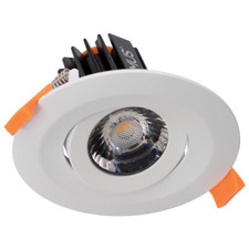 Reslig 73mm LED 9W Tiltable Recessed Downlight