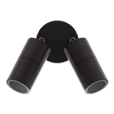 Muirgel 12V Tri-Colour Adjustable 2 Light Outdoor Spotlight