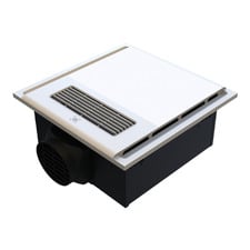 Elior 390mm 4-in-1 Bathroom Heater Exhaust Fan with LED Light