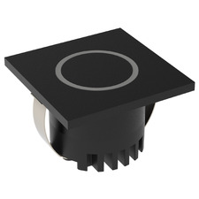 Aura Aluminium Square 24V Low-Level Recessed LED Wall Light