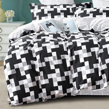 Emerson Cotton Sateen Quilt Cover Set