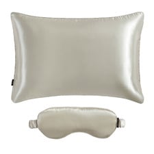 2 Piece Silk Pillowcase & Eye Mask Set