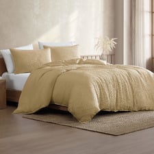 Yellow Boardwalk  Quilt Cover Set