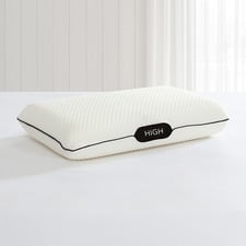 High Profile Jacquard Memory Foam Pillow