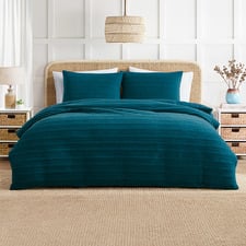 Grayson Velvet Quilt Cover Set