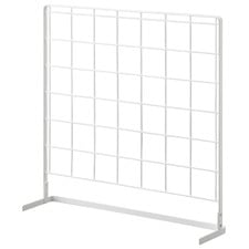 White Tower Self-Standing Kitchen Grid Panel