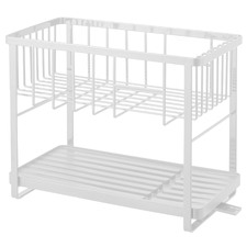 2 Level Tower Dish Drainer Rack